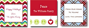 Boatman Geller Holiday Stickers