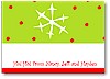 Periwinkle Press - Holiday Gift Enclosure Cards (Snowflake - #HD703)