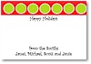 Periwinkle Press - Holiday Gift Enclosure Cards (Green Dot - #HD713)