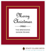 Holiday Gift Stickers by Stacy Claire Boyd (Holiday Elegance - Red)