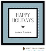 Holiday Gift Stickers by Stacy Claire Boyd (Dashing Through the Snow - Blue)