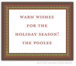 Stacy Claire Boyd - Holiday Gift Stickers (Ornate Green Border Holiday Stickers) (#78351)