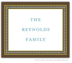 Stacy Claire Boyd - Holiday Gift Stickers (Ornate Blue Border Holiday Stickers) (#78352)