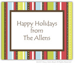 Stacy Claire Boyd - Holiday Gift Stickers (Fiesta Stripes Holiday Stickers) (#78365)