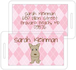 I'm Inkpressed Laminated Luggage/ID Tags - Scottie Girl (Holiday Papers #LT-1223)