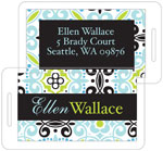 I'm Inkpressed Laminated Luggage/ID Tags - Park Avenue (Holiday Papers #LT-1224)