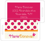 I'm Inkpressed Laminated Luggage/ID Tags - Crowned (Holiday Papers #LT-1231)