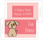 I'm Inkpressed Laminated Luggage/ID Tags - Spot Girl (Holiday Papers #LT-1232)
