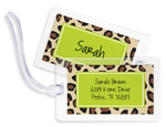 Inkwell - Luggage/ID Tags (Leopard Lime) (LT-4Z)