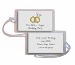 Kelly Hughes Designs - Luggage/ID Tags (Wedding Rings) (t228)