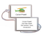 Kelly Hughes Designs - Luggage/ID Tags (Helicopter) (t364)