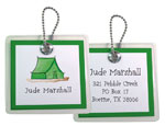 Kelly Hughes Designs - Luggage/ID Tags (Bunk Mate) (t374)