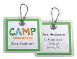 Kelly Hughes Designs - Luggage/ID Tags (Campout) (t375)