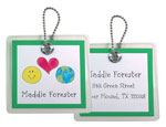 Kelly Hughes Designs - Luggage/ID Tags (Love Our Earth) (t376)