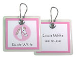 Kelly Hughes Designs - Luggage/ID Tags (Saddle Up) (t378)