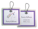 Kelly Hughes Designs - Luggage/ID Tags (Unicorn Dream) (t386)