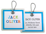 Kelly Hughes Designs - Luggage/ID Tags (Funky Boys) (t396)