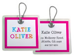 Kelly Hughes Designs - Luggage/ID Tags (Funky Girls) (t397)