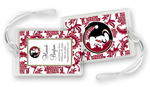 Noteworthy Collections College Luggage/ID Tags - Woodcut (Florida State) (CLT-FSU09)