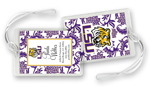Noteworthy Collections College Luggage/ID Tags - Woodcut (LSU) (CLT-LSU09)