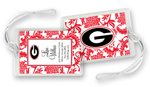 Noteworthy Collections College Luggage/ID Tags - Woodcut (Georgia) (CLT-UGA09)