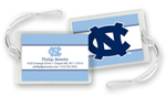 Noteworthy Collections College Luggage/ID Tags - Color Band (North Carolina) (CLT-UNC07)