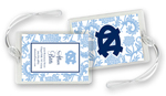 Noteworthy Collections College Luggage/ID Tags - Woodcut (North Carolina) (CLT-UNC09)
