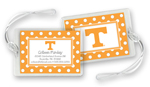 Noteworthy Collections College Luggage/ID Tags - Simple Dot (Tennessee) (CLT-UTN08)