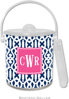 Boatman Geller - Custom Personalized Lucite Ice Buckets (Cameron) (IB+43ins+P03+si01+A02)
