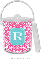 Boatman Geller - Custom Personalized Lucite Ice Buckets (Chloe) (IB+69ins+P02+si02+A07)