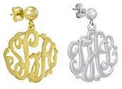 Monogram Earrings