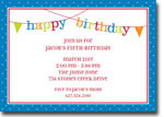 Boatman Geller - Banner Birthday Boy Invitations (H)
