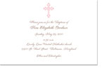 Boatman Geller - Ornate Cross Birth Announcements/Invitations