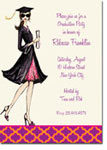 Bonnie Marcus Collection - Graduation Invitations (Gorgeous Grad - Brunette) (GGBIG)