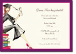 Bonnie Marcus Collection - Graduation Invitations (Grad on Books) (GOI)