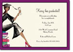 Bonnie Marcus Collection - Graduation Invitations (Multicultural Grad on Books ) (MGOIG)