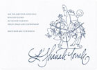 Checkerboard Jewish New Year Cards - Musical Greetings (CBR-HXQ-A)