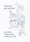 Checkerboard Jewish New Year Cards - Klezmers (CBR-HYN-Y)