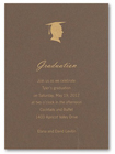 Checkerboard Graduation Invitations - Male Graduation (HLC-PPA-ILS-B)