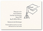 Checkerboard Graduation Invitations - Graduation Cap (HLC-PPA-IMC-M)