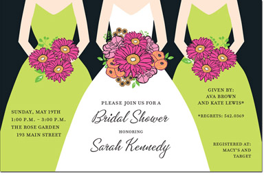 Inkwell - Invitations (Bouquet Girls)
