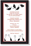 Inkwell - Graduation Invitations (Grad Hands) (1-1017Z)