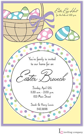 Inviting Co. - Invitations (Easter Placesetting)