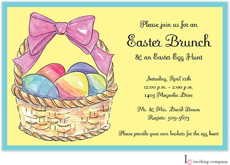 Inviting Co. - Invitations (Sunny Easter) (1-2167P)