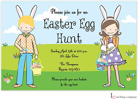 Inviting Co. - Invitations (Easter Kids) (1-2816P)