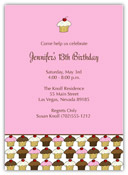 Mayberry Design - Invitations (Cupcake Crazy) (1004-2i)
