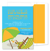 Noteworthy Collections - Invitations (Day at the Beach) (ID-1091)