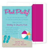 Noteworthy Collections - Invitations (Flips by the Pool) (ID-1095)