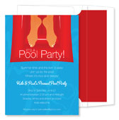 Noteworthy Collections - Invitations (Pool Float) (ID-1097)