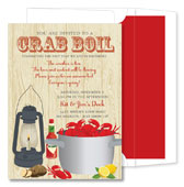 Noteworthy Collections - Invitations (Crab Boil) (ID-1103)